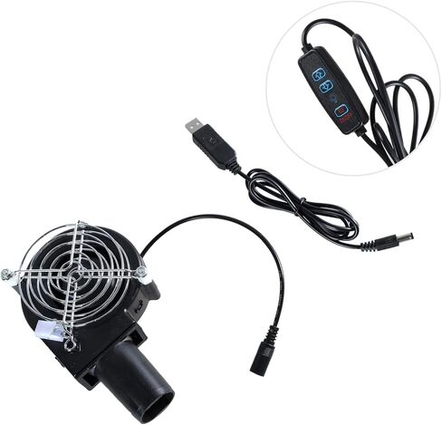 Powerful USB Blower Fan 4800RPM with Long Power Cord Adjustable Speed for Use in Various Outdoor Scenario USB Power Fan in Saudi Arabia