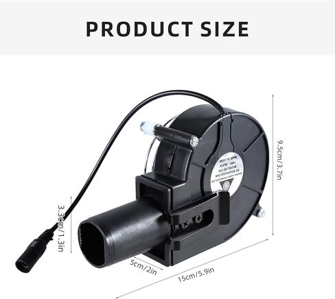 Powerful USB Blower Fan 4800RPM with Long Power Cord Adjustable Speed for Use in Various Outdoor Scenario USB Power Fan in Saudi Arabia