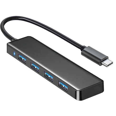 موزع USB C مع 4 منافذ USB3.0 أنثى، موسع USB للكمبيوتر المحمول بمنفذ C، iMac Pro، MacBook، iPad Pro، الطابعة، الكاميرا، لوحة المفاتيح، الماوس إلخ in Saudi Arabia