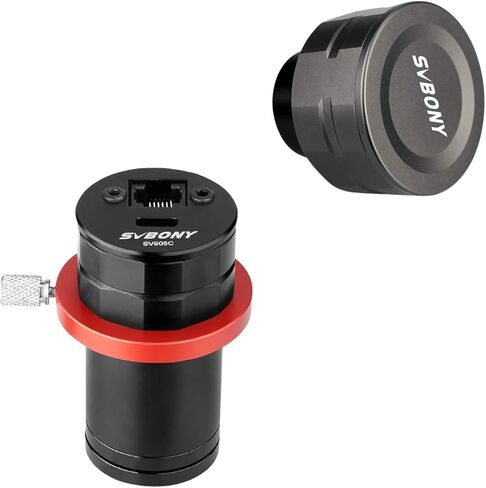 كاميرا دليل SVBONY SV905C، مستشعر CMOS بدقة 1.23 ميجابكسل، USB2.0 مقاس 1.25 بوصة مع كاميرا التصوير الفلكي SV205 in Kuwait