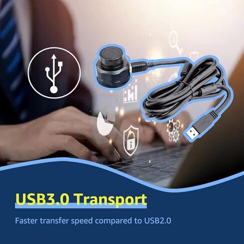 كاميرا دليل SVBONY SV905C، مستشعر CMOS بدقة 1.23 ميجابكسل، USB2.0 مقاس 1.25 بوصة مع كاميرا التصوير الفلكي SV205 in Kuwait