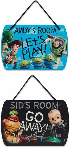 Disney Pixar Toy Story You've Got a Friend Hanging Wood Wall Decor - Fun Toy Story Sign for Bedroom or Play Room in Saudi Arabia
