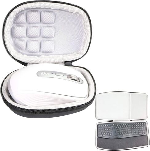 حافظة صلبة من co2CREA لجهاز Logitech MX Anywhere 3 Mouse+Ergo K860 Keyboard in Kuwait