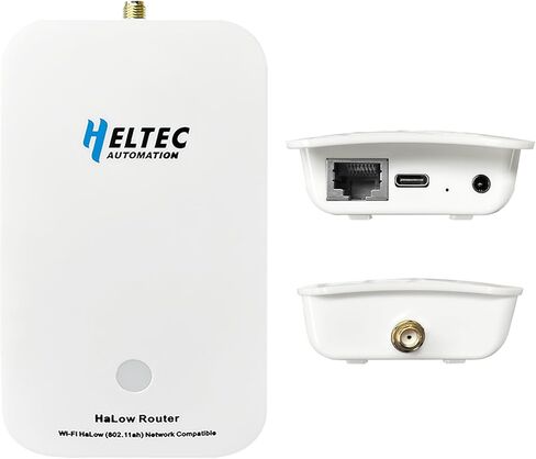 Heltec HT-H7608 Wi-Fi HaLow Router MCU MT7628 IEEE 802.11ah بوابة ثنائية النطاق لمسافات طويلة / نقل بيانات عالي السرعة يدعم Wi-Fi و Ethernet 902-928 ميجا هرتز in Kuwait