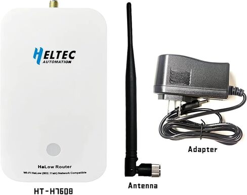 Heltec HT-H7608 Wi-Fi HaLow Router MCU MT7628 IEEE 802.11ah بوابة ثنائية النطاق لمسافات طويلة / نقل بيانات عالي السرعة يدعم Wi-Fi و Ethernet 902-928 ميجا هرتز in Kuwait
