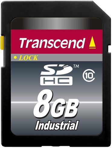 Transcend 8 جيجا بايت رقمي آمن عالي السعة (SDHC) - بطاقة واحدة in Kuwait