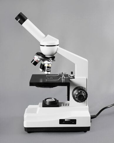 مجهر مركب أحادي العين 3000F من Parco Scientific، عدسة WF 10x، تكبير 40x-400x، إضاءة LED مع تحكم، مكثف 0.65 NA، تركيز خشن محوري ودقيق، مرحلة عادية in Saudi Arabia