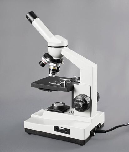 مجهر مركب أحادي العين 3000F من Parco Scientific، عدسة WF 10x، تكبير 40x-400x، إضاءة LED مع تحكم، مكثف 0.65 NA، تركيز خشن محوري ودقيق، مرحلة عادية in Saudi Arabia