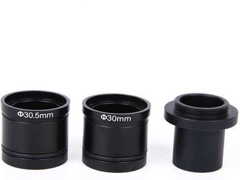 Tyenaza 0.91" Microscope Camera Adapter with C Mount, Includes 1.18" & 1.20" Rings for Swift Stereo Lineup in Saudi Arabia