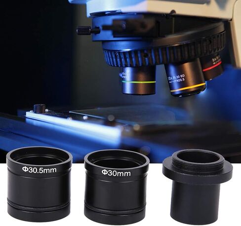 Tyenaza 0.91" Microscope Camera Adapter with C Mount, Includes 1.18" & 1.20" Rings for Swift Stereo Lineup in Saudi Arabia