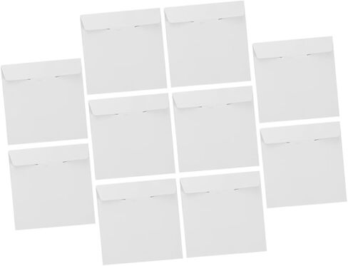 10pcs Flat Cd DVD Mailer Envelopes Cardboard Cd Cases Organized Labeling for Storage in Saudi Arabia