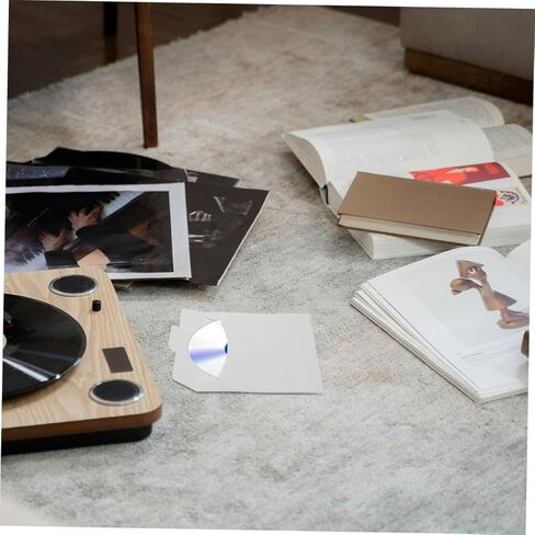 10pcs Flat Cd DVD Mailer Envelopes Cardboard Cd Cases Organized Labeling for Storage in Saudi Arabia