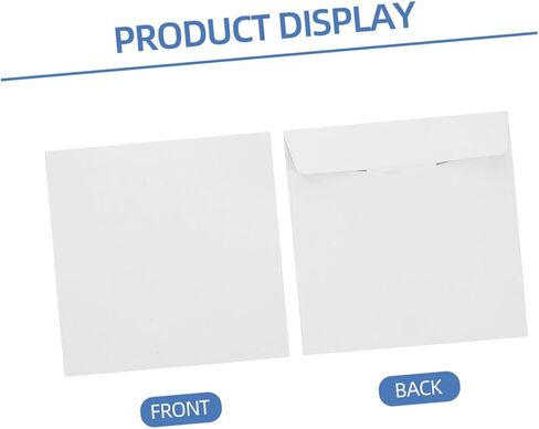 10pcs Flat Cd DVD Mailer Envelopes Cardboard Cd Cases Organized Labeling for Storage in Saudi Arabia