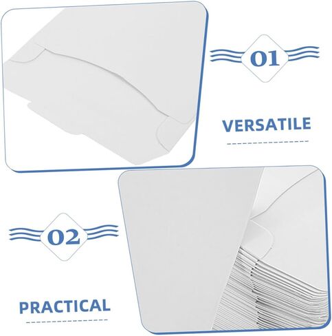 10pcs Flat Cd DVD Mailer Envelopes Cardboard Cd Cases Organized Labeling for Storage in Saudi Arabia