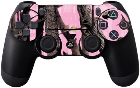 غلاف MightySkins متوافق مع وحدة تحكم Sony PS4 - Pink Tree Camo | غطاء ملتف واقٍ ومتين وفريد ​​من نوعه من الفينيل | سهل التطبيق والإزالة وتغيير الأنماط | صنع في الولايات المتحدة الأمريكية in Kuwait