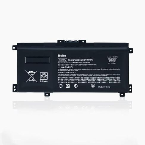 بطارية LK03XL لـ hp Envy x360 المكشوفة 17m-ae0xx 17-bw 17m-ae111dx 15m-bp1xx 15m-cn0xxx 15-cn0xxx 15m-cp0xxx 15m-cn0012dx 15m-cn0011dx 15m-bq021dx 15m-bp112dx 916368-421 l09281-855 in Kuwait