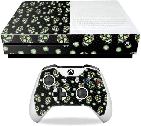 غلاف MightySkins من ألياف الكربون لجهاز Microsoft Xbox One S - Beer Lover | لمسة نهائية واقية ومتينة من ألياف الكربون | سهل التطبيق والإزالة وتغيير الأنماط | صنع في الولايات المتحدة الأمريكية in Kuwait