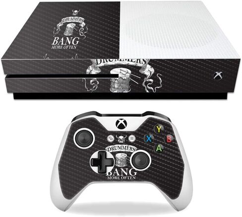 غلاف MightySkins من ألياف الكربون لجهاز Microsoft Xbox One S - Beer Lover | لمسة نهائية واقية ومتينة من ألياف الكربون | سهل التطبيق والإزالة وتغيير الأنماط | صنع في الولايات المتحدة الأمريكية in Kuwait