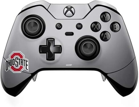ملصق Skinit المخصص للألعاب متوافق مع وحدة تحكم Xbox One Elite - تصميم باكيز من جامعة ولاية أوهايو المرخص رسميًا in Saudi Arabia