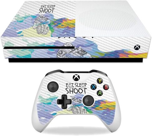 غلاف MightySkins من ألياف الكربون لجهاز Microsoft Xbox One S - Beer Lover | لمسة نهائية واقية ومتينة من ألياف الكربون | سهل التطبيق والإزالة وتغيير الأنماط | صنع في الولايات المتحدة الأمريكية in Kuwait