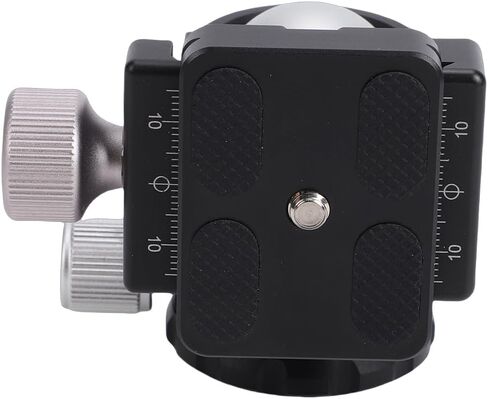 رأس كروي ثلاثي القوائم من EBTOOLS، كرة معدنية كبيرة مقاس 30 مم لكاميرا DSLR مع قاعدة بانورامية 360 درجة، سعة تحميل 8 كجم، نظام قفل ثلاثي، لوحة من نوع Arca in Saudi Arabia