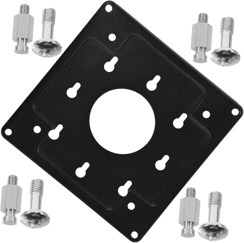 1set Monitor Stand Mini Pc Mount Back Mounting Plate Desk Computer Accessory System Bracket in Saudi Arabia