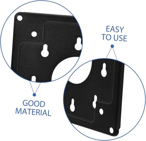 1set Monitor Stand Mini Pc Mount Back Mounting Plate Desk Computer Accessory System Bracket in Saudi Arabia