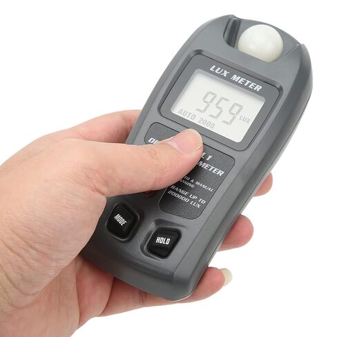 مقياس الضوء، شاشة LCD كبيرة Luxmeter 0.1‑200000lx تتراوح تلقائيًا للقياس in Saudi Arabia