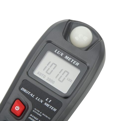 مقياس الضوء، شاشة LCD كبيرة Luxmeter 0.1‑200000lx تتراوح تلقائيًا للقياس in Saudi Arabia
