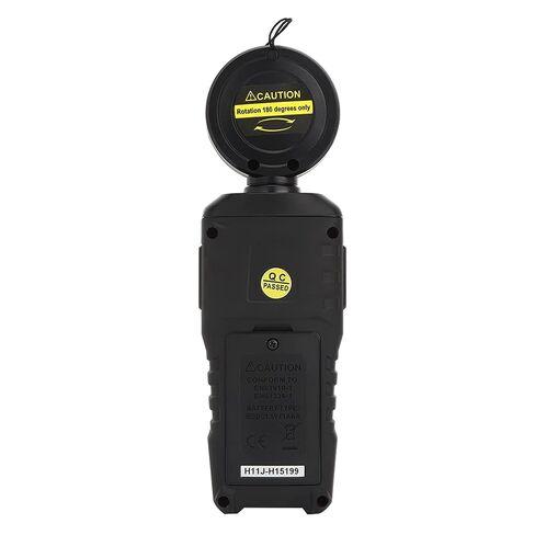 Digital Light Meter, Fast and Sensitive Luxmeter Illuminometer with 180 Degrees Rotating Probe, Backlight Display for Accuracy, Comes with Storage Bag in Saudi Arabia