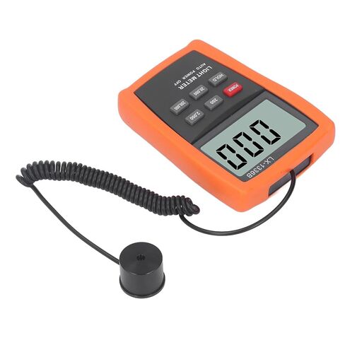 Illuminance Light Meter, Illuminance Light Meter, Digital Screen Brightness High ABS Housing CD ㎡ Digital Display Photometer for Lighting in Saudi Arabia