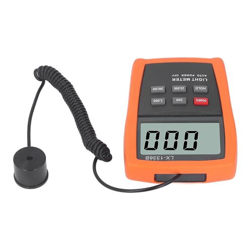 Illuminance Light Meter, Illuminance Light Meter, Digital Screen Brightness High ABS Housing CD ㎡ Digital Display Photometer for Lighting in Saudi Arabia