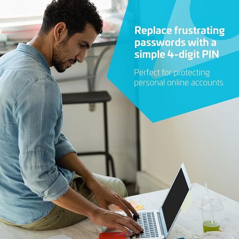 Thales - SafeNet eToken Fusion - مفتاح أمان معتمد من FIDO2 مقاوم للتصيد الاحتيالي للشهادات الرقمية أو تطبيقات الويب ومصادقة سطح المكتب - USB-A، حزمة من 50 in Kuwait