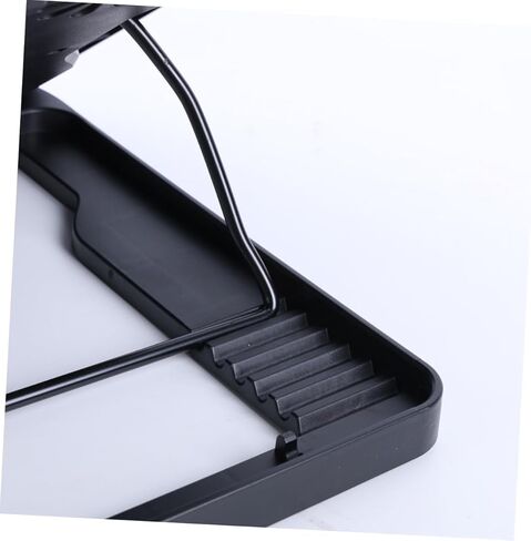 jojofuny Laptop Cooling Pad with 5 Fans USB Powered Cooling Base for Notebooks, Multi-Angle Adjustable Heatsink Stand Compatible with Laptops for Gaming and Work, Black in Saudi Arabia