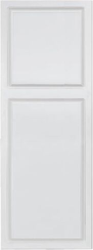 باب على طراز كوخ مكون من لوحتين بسمك 3/4 بوصة وسمك 36 بوصة × 80 بوصة. باب منزلق من خشب MDF White Barn مع مجموعة أدوات - أبيض حليبي - MDF - تصميم مصنوع باستخدام الحاسب الآلي - اختيار مستدام in Saudi Arabia