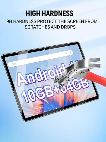 واقي شاشة لجهاز HDTABLET CP20S مقاس 10 بوصة، واقي فيلم زجاجي شفاف عالي الدقة لأجهزة الكمبيوتر اللوحية HDTABLET مضاد للخدش ومضاد لبصمات الأصابع وحساسية عالية وصلابة 9H، عبوة من قطعتين in Kuwait