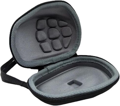 حافظة حماية صلبة للماوس، متوافقة مع Logitech Mx Master 3 / 3S، حقيبة سفر لاسلكية، منظم حقيبة تخزين لماوس بلوتوث (أسود) in Kuwait