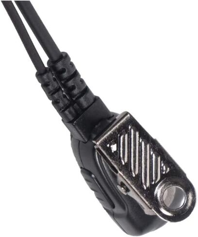 سماعة أذن على شكل حرف D مع ميكروفون متوافقة مع أجهزة الراديو Midland GXT1000VP4 LXT500PA LXT500VP3 LXT600VP3 GXT1050 GXT1050VP4 AVPH3 AVP1 ثنائية الاتجاه، 6 عبوات in Kuwait