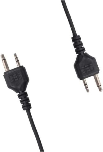 سماعة أذن على شكل حرف D مع ميكروفون متوافقة مع أجهزة الراديو Midland GXT1000VP4 LXT500PA LXT500VP3 LXT600VP3 GXT1050 GXT1050VP4 AVPH3 AVP1 ثنائية الاتجاه، 6 عبوات in Kuwait
