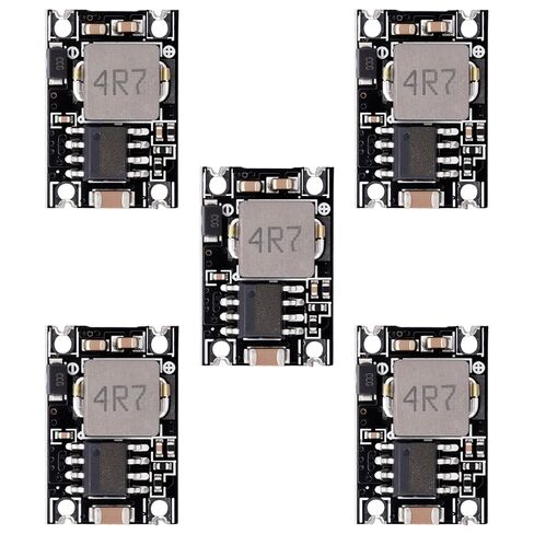 5-Pack Mini360 Buck Converter Module - MP1584EN Chip 5-30V to 5V Step-Down Power Supply 1.8A Output for Arduino, Drones, Electronics​ in Saudi Arabia