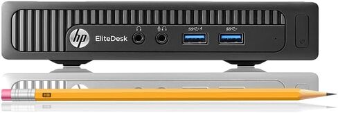 HP EliteDesk 705 G3 Mini Desktop (AMD Pro A10-9700E, 8 GB DDR4, 256 GB SSD, Wi-Fi, BT, Radeon R7) Windows 11 Pro (Renewed) in Kuwait