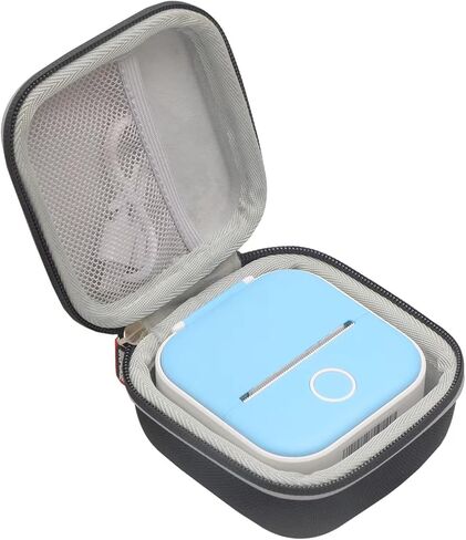 Hard EVA Protective Carrying Storage Case for Pooolitech Sticker Printer, Phomemo M02 / M02S / M02 Pro/Ponek T02 / Memoking T02 Mini Portable Printer (M02) in Saudi Arabia