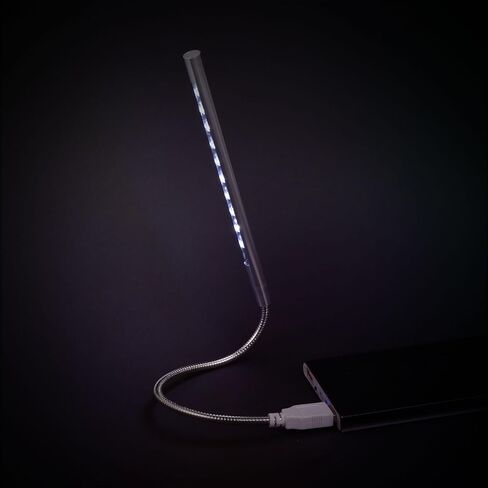 2PCS USB Table Lamp LED High Brightness Flexible Gooseneck Portable Reading Light for Bedside and Laptop Eye-Caring Night Light with Long Lifespan and Compact Design Random Color in Saudi Arabia