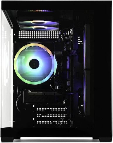 STORMCRAFT Gamer Sirius Pre Built Gaming Desktop, Intel Core i5 14400F, Geforce RTX 5060 Ti 8GB,16GB DDR4 RGB RAM, 1TB NVMe SSD, ARGB Cooling, WiFi Bluetooth VR Ready & Windows 11 Home PC Towers in Kuwait