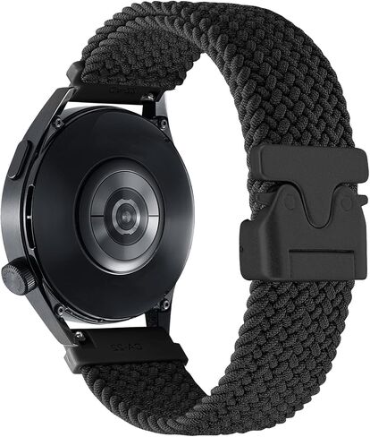 حزام ساعة من النايلون 20 ملم لـ Garmin Vivomove 3/HR/Style/Luxe، Garmin Vivoactive 5/3/Forerunner 55/165/245/645 Music/Venu Sq 2 حزام نايلون بديل رياضي in Kuwait