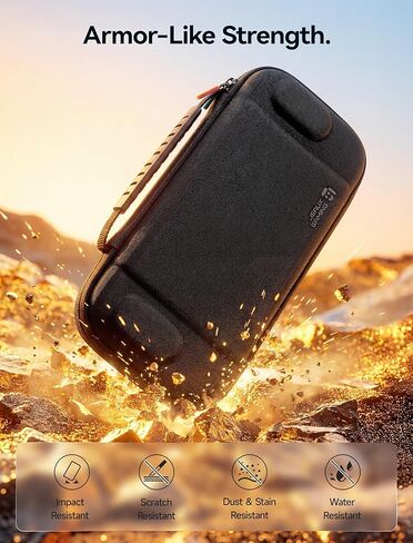 JSAUX Slim Carrying Case for Nintendo Switch 2 (2025), Protective Hard Shell with 12 Game Card Slots, Portable Travel Storage Case BG0133 in Saudi Arabia