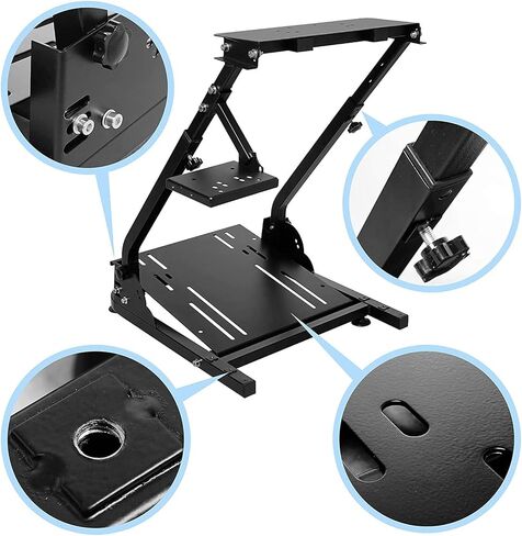 حامل عجلة السباق Marada G920 مناسب لألعاب G27 وG25 وG29 وG920 حامل محاكي الألعاب عجلة احترافية ودواسات غير متضمنة in Saudi Arabia