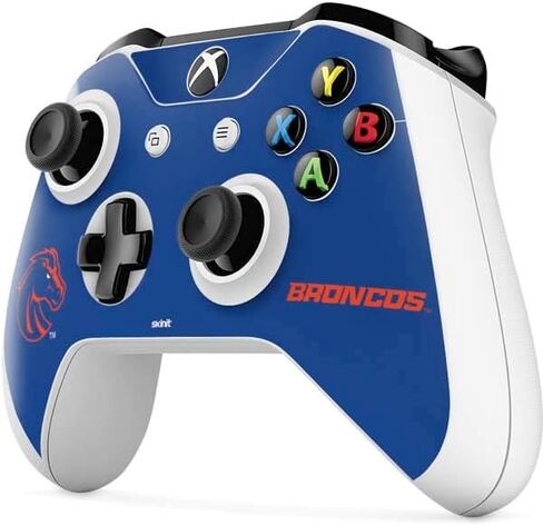 Skinit Decal Gaming Skin Compatible with Xbox One S Controller - Officially Licensed College Boise State Broncos Mascot Design in Saudi Arabia