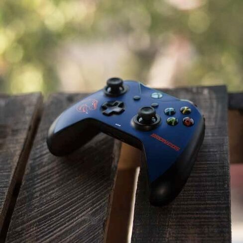 Skinit Decal Gaming Skin Compatible with Xbox One S Controller - Officially Licensed College Boise State Broncos Mascot Design in Saudi Arabia