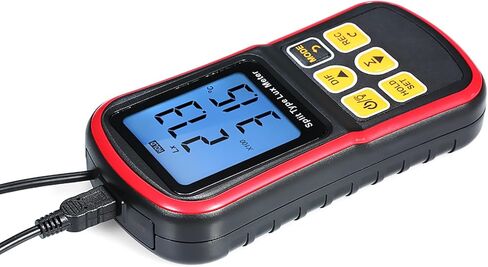 Light Meter, Handheld Digital Illuminance Meter Photography Light Meter Plant Light Meter with LCD Display for Lighting Intensity Brightness Measurement (Type B) in Saudi Arabia